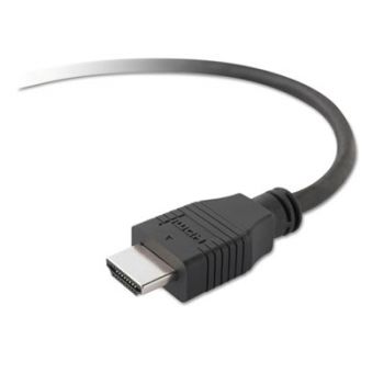 HDMI to HDMI Audio/Video Cable, 6 ft., Black
