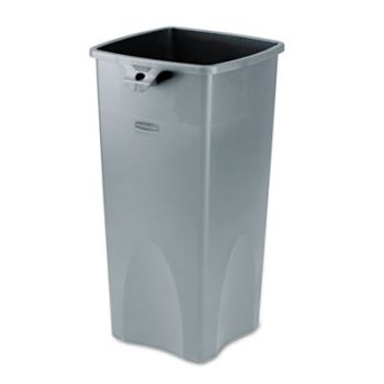 Untouchable Square Container, 23gal, Gray