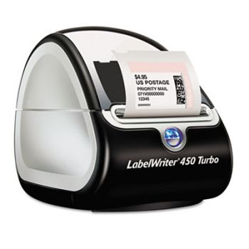 LabelWriter Turbo Printer, 71 Label/Min, 5w x 7 2/5d x 5 1/2h