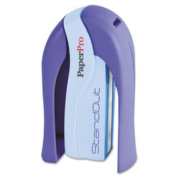 StandOut Stapler, 15-Sheet Capacity, Blue