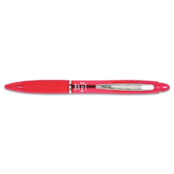 Z-Grip MAX Ballpoint Retractable Pen, Red Ink, Bold, Dozen
