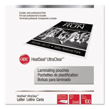 Laminating Pouches, 5 mil, 9 x 11 1/2, 100/Pack