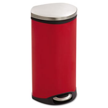 Step-On Medical Receptacle, 7.5gal, Red