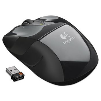 M525 Wireless Mouse, Compact, Right/Left, Black