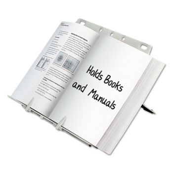 BookLift Copyholder, Plastic, One Book/Pad, Platinum