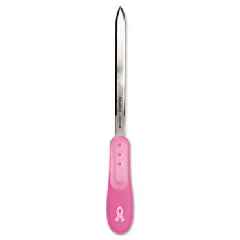 Pink Ribbon Stainless Steel Letter Opener