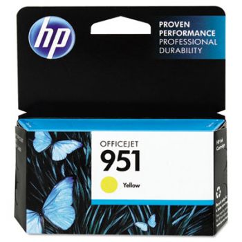 HP 951, (CN052AN) Yellow Original Ink Cartridge, 700 Page-Yield