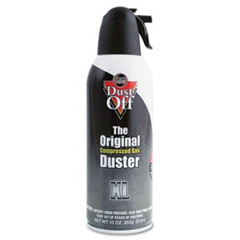 Disposable Compressed Gas Duster, 10 oz Can