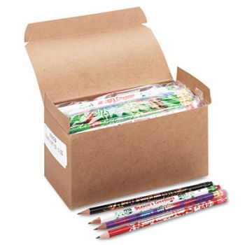 Award Woodcase Pencil, Party Assortment, HB #2, 144 per box
