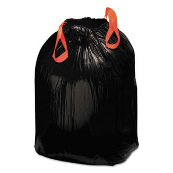 Heavy-Duty Bags, 33gal, 1.2mil, 38 x 33 1/2, Black, 150/Box