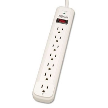 TLP725 Surge Suppressor, 7 Outlets, 25 ft Cord, 1080 Joules, White
