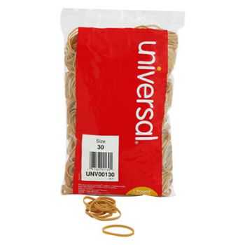 Rubber Bands, Size 30, 2 x 1/8, 1100 Bands/1lb Pack