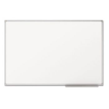 Dry-Erase Board, Melamine Surface, 36 x 24, Silver Aluminum Frame