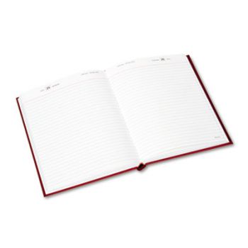 Standard Diary Daily Diary, Recycled, Red, 7 1/2 x 9 7/16, 2016