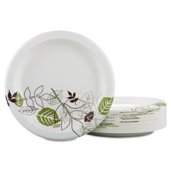 Pathways Mediumweight Paper Plates, in Dispenser Box, 8 1/2", 300/Pack