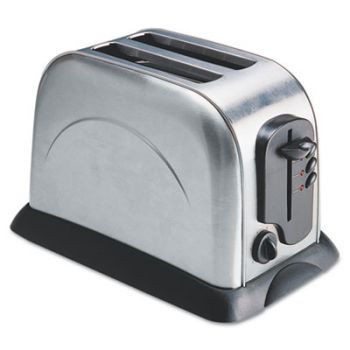 2-Slice Toaster with Adjustable Slot Width, Stainless Steel