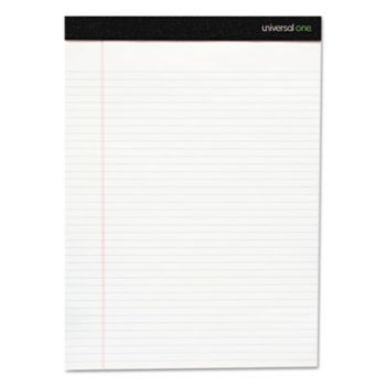 Premium Ruled Writing Pad, 8 1/2 x 11 3/4, Legal Rule, White, 50 Sheets, 12/Pack