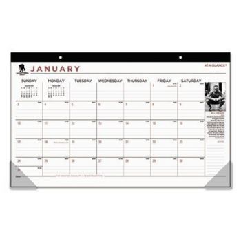 Wounded Warrior Project Desk Pad, 22 x 17, 2021