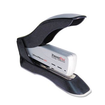 StackMaster 100 Stapler, 100-Sheet Capacity, Black/Silver