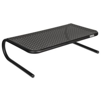 Metal Art Monitor Stand, 18 1/2 x 12 1/4 x 5 1/4, Black