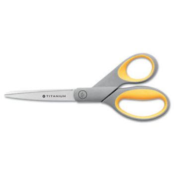 Titanium Bonded Scissors, 8" Straight