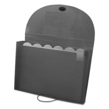 Specialty Expanding Files, Letter, 7-Pocket, Smoke