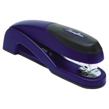 Optima Full Strip Desk Stapler, 25-Sheet Capacity, Blue