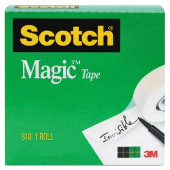 Magic Tape, 3/4" x 1000", 1" Core, Clear