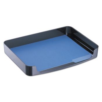 2200 Series Side-Loading Desk Tray, Plastic, 8 1/2 x 11, Black
