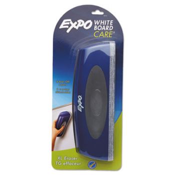 Dry Erase EraserXL with Replaceable Pad, Felt, 10w x 2d