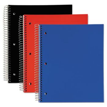 One-Subject, Poly Notebook, 8 x 11, Legal/Wide, Assorted, 70 Sheets, 2/Pack