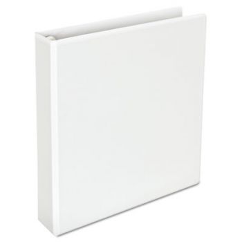 Comfort Grip Deluxe Plus D-Ring View Binder, 1-1/2" Capacity, 8-1/2 x 11, White