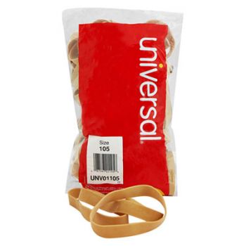 Rubber Bands, Size 105, 5 x 5/8, 55 Bands/1lb Pack