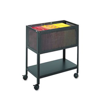 Steel Mesh Open Top Tub File, 13-1/2w x 24-1/4d x 27-1/2h, Black