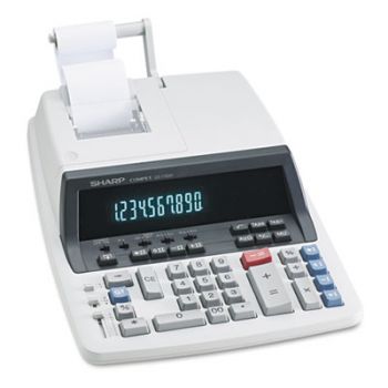 QS-1760H Two-Color Ribbon Printing Calculator, Black/Red Print, 4 Lines/Sec