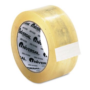 Heavy-Duty Box Sealing Tape, 48mm x 50m, 3" Core, Clear