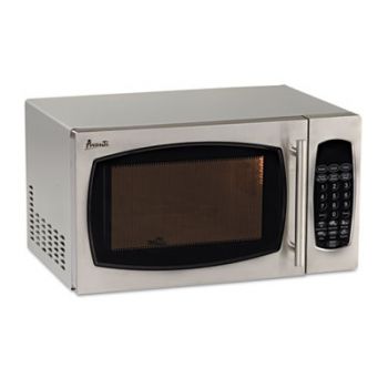 0.9 Cubic Foot Capacity Stainless Steel Microwave Oven, 900 Watts