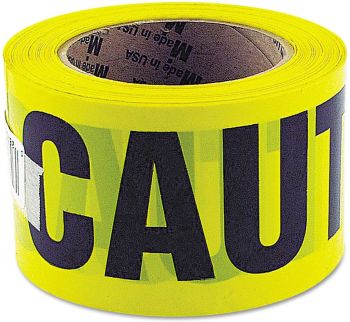 Caution Safety Tape, Non-Adhesive, 3" x 1000 ft