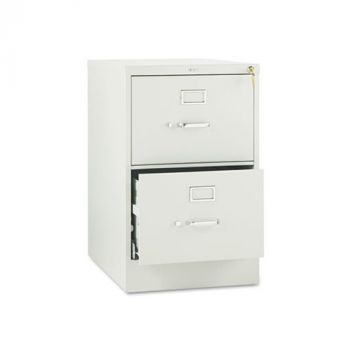 510 Series Two-Drawer, Full-Suspension File, Legal, 29h x25d, Light Gray