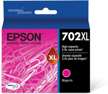 Epson T702XL320 DURABrite Ultra Magenta High Capacity Cartridge Ink