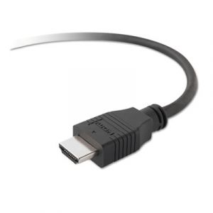 HDMI to HDMI Audio/Video Cable, 6 ft., Black