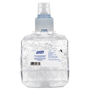 Advanced Green Certified Hand Sanitizer Refill, 1200mL, FragFree, 2/Carton