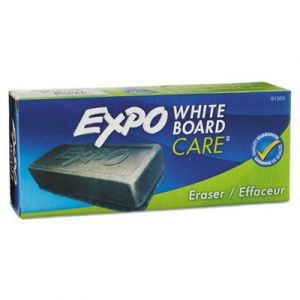 Dry Erase Eraser, Soft Pile, 5 1/8w x 1 1/4h