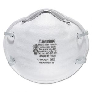 N95 Particle Respirator 8200 Mask, 20/Box