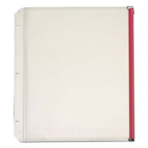 Expanding Zipper Binder Pocket, 11 x 8 1/2, Assorted, 5/Pack