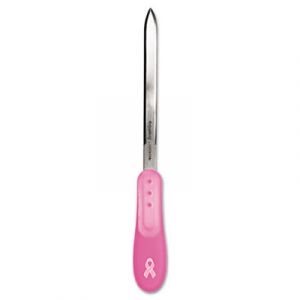Pink Ribbon Stainless Steel Letter Opener