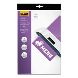 Laminating Pouches, 3mil, 11 1/2 x 17 1/2, 25/Pack