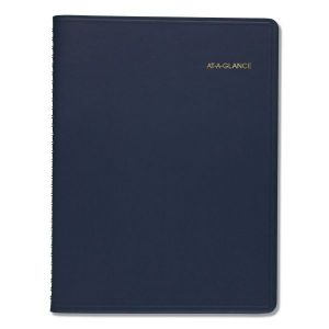 Monthly Planner, 8 7/8 x 11, Navy, 2021