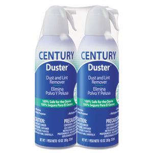 Disposable Compressed Gas Duster, 10 oz, 2/Pk