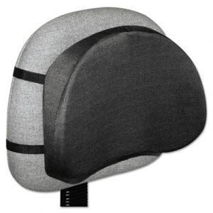 Deluxe Back Support, 15-1/2w x 3d x 11h, Black